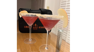Smoked Poison Apple Martini