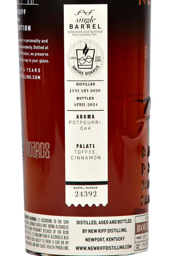 Smoke Boards Kit with New Riff Private Barrel Pick